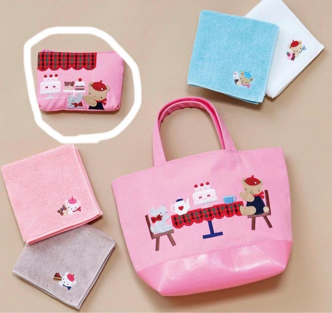 【FEILER✖️ファミリア】3点（ポーチ、ペンケース、ティッシュケース）セット フェイラー ファミリア コラボ ペンケース ティッシュポーチ セット